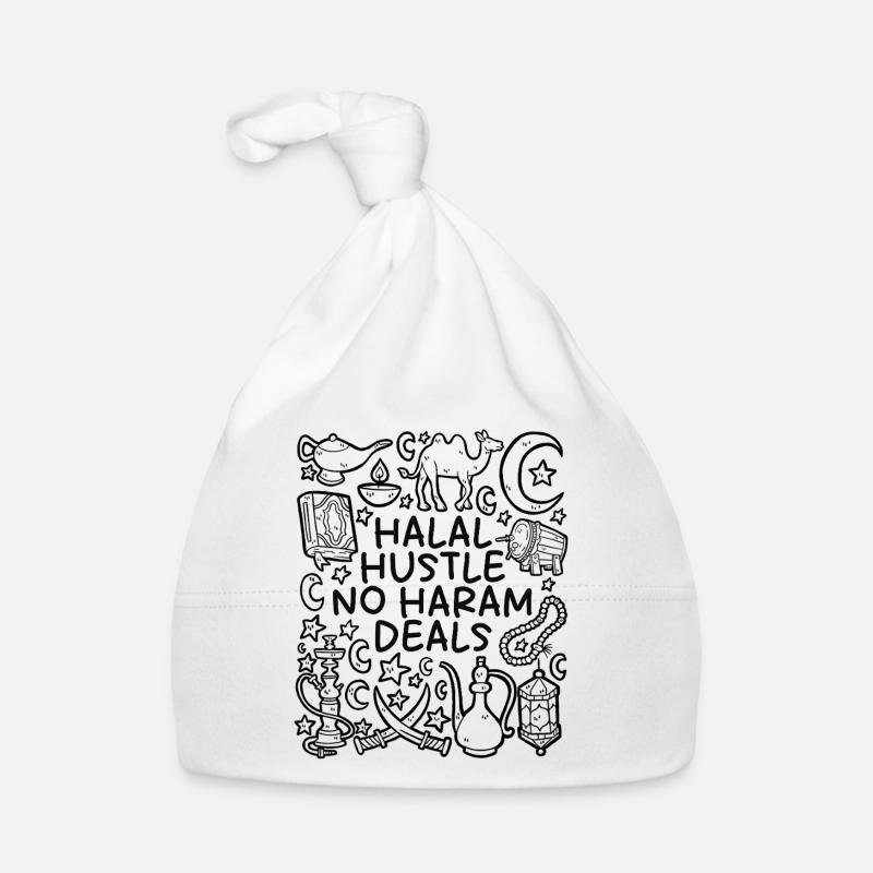 Halal Hustle – Pas d’accords Haram Bonnet bio Bébé