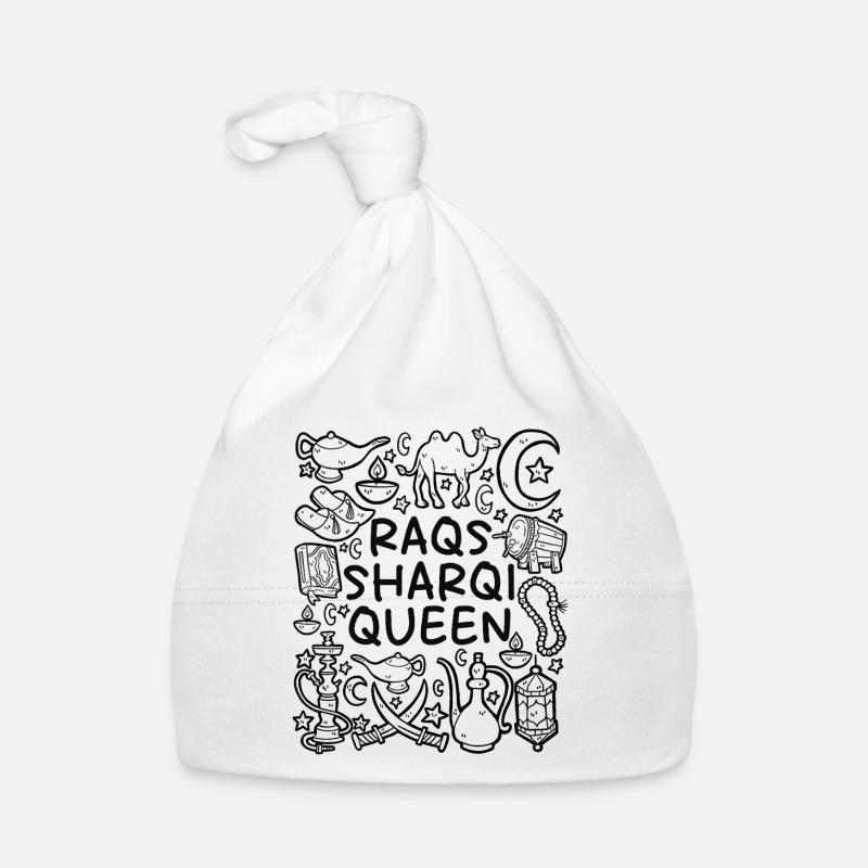Raqs Sharqi Queen – Belly Dance Queen Organic Baby Cap