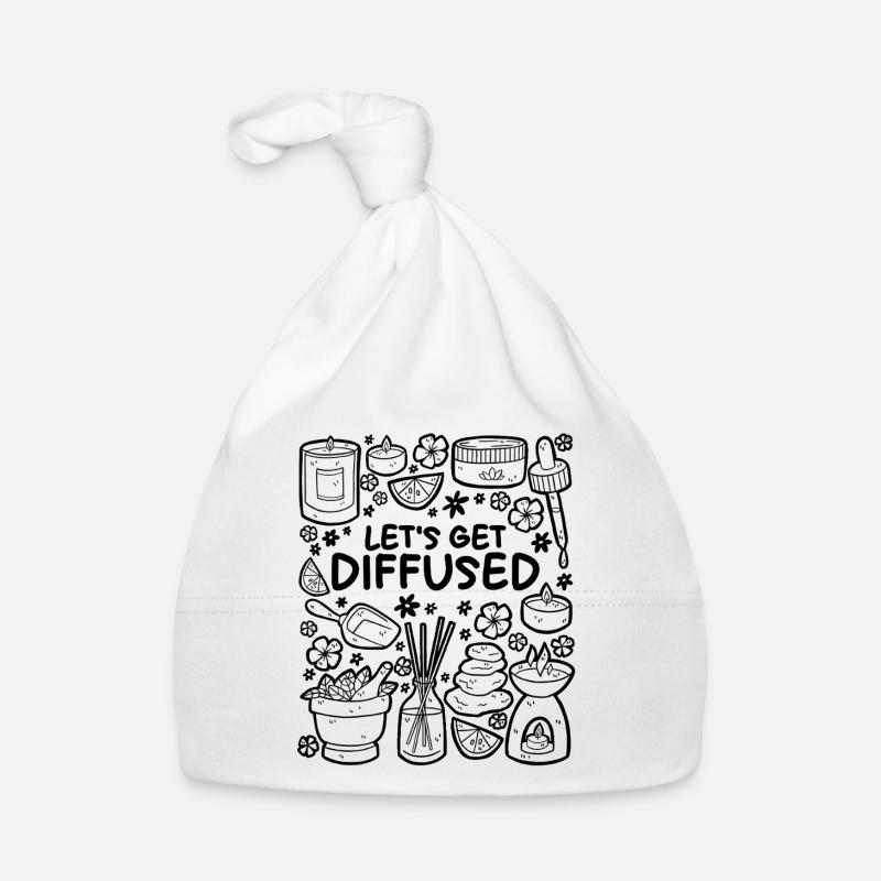 Let's Get Diffused – Entspannung & ätherische Öle Baby Bio-Mütze