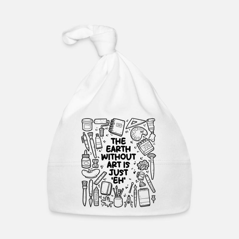 La Terre sans art n’est que « eh » Bonnet bio Bébé