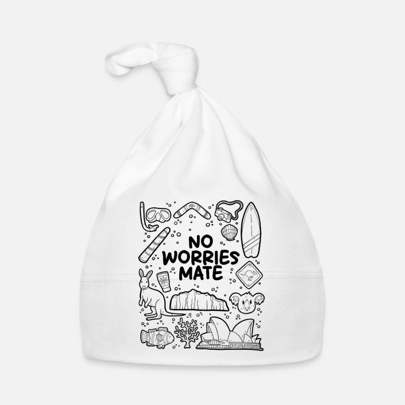 No stress, buddy Organic Baby Cap