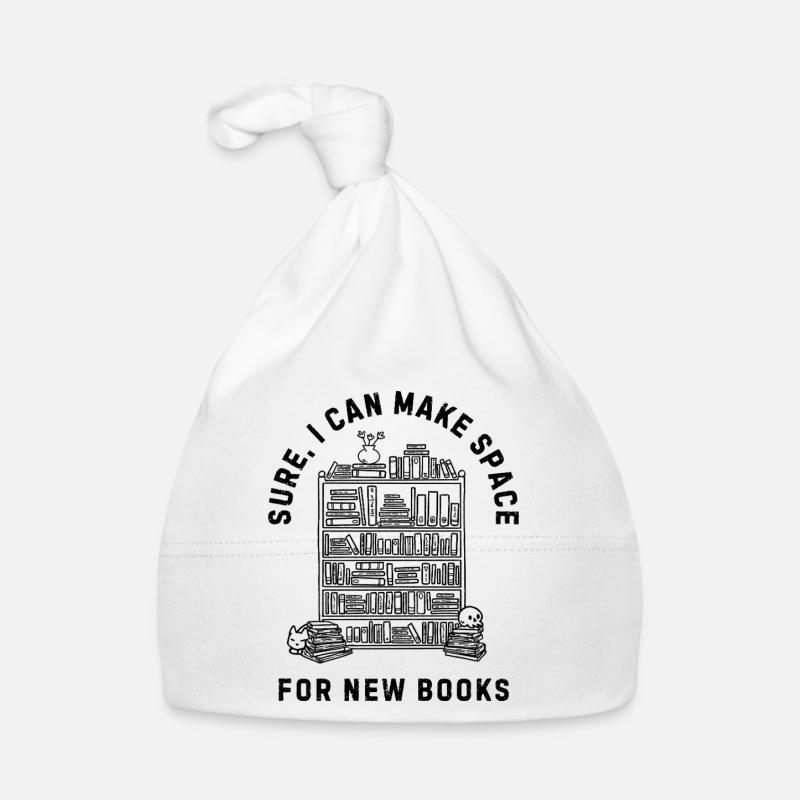 Never Ending Bookshelf Organic Baby Cap