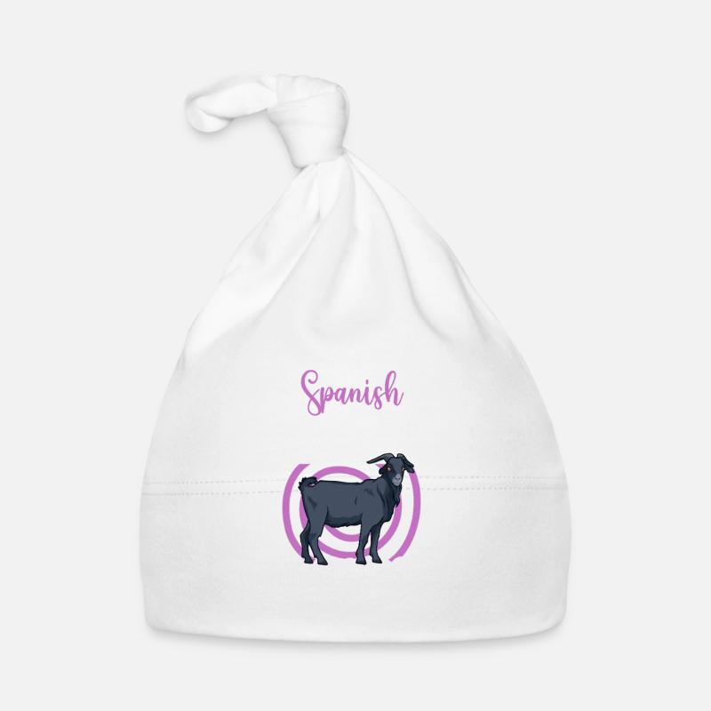 Maman d’une chèvre espagnole Bonnet bio Bébé