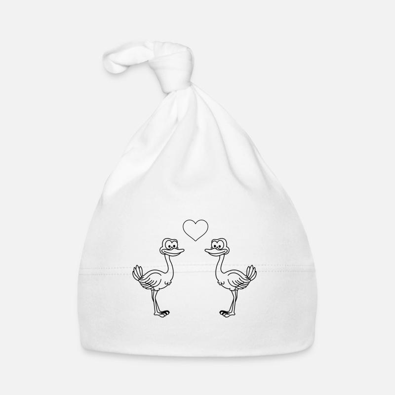 Strauss Comic Couple Amour Bonnet bio Bébé