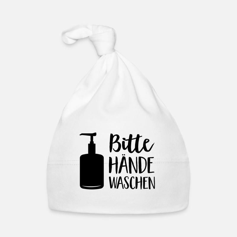 Hände waschen Baby Bio-Mütze
