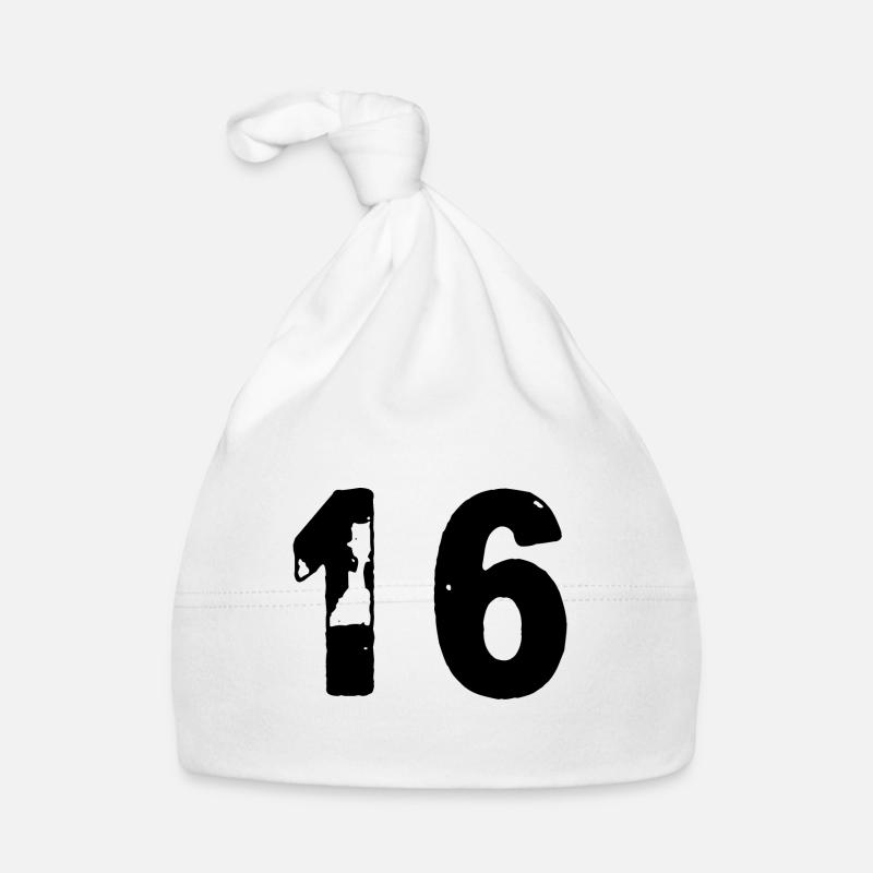 16 Maillot numéro Bonnet bio Bébé