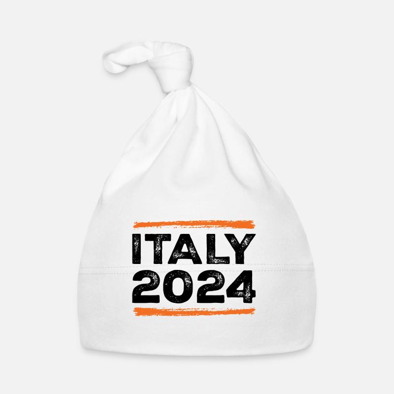 Italien 2024 Spruch Baby Bio-Mütze
