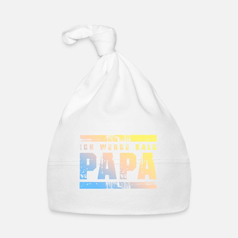 Ich werde Bald Papa Baby Bio-Mütze