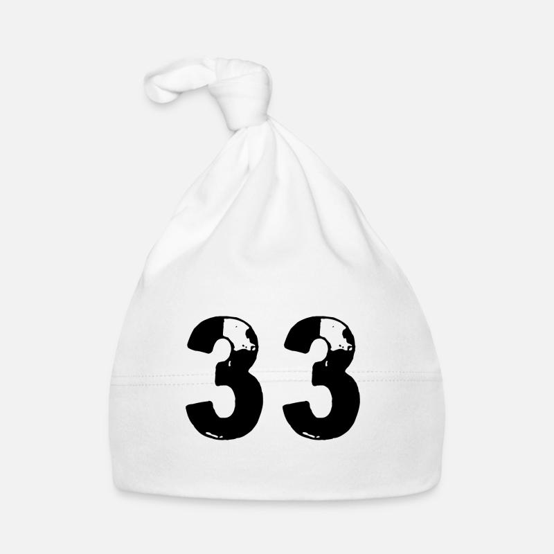 33 Maillot numéro Bonnet bio Bébé