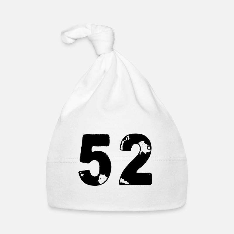 52 Maillot numéro Bonnet bio Bébé