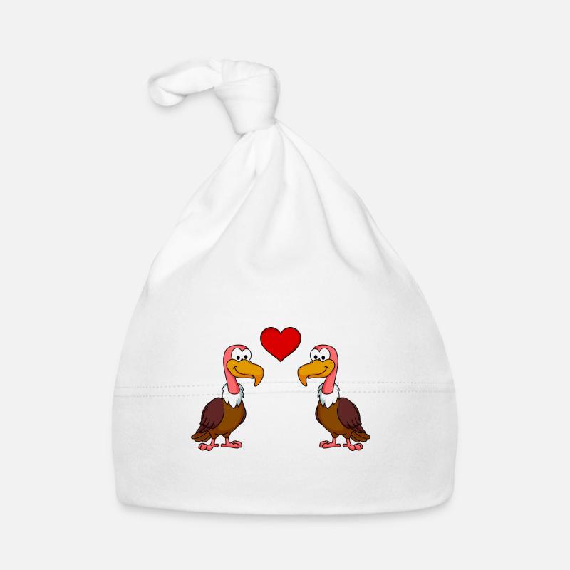 Vulture Comic Couple amour Bonnet bio Bébé