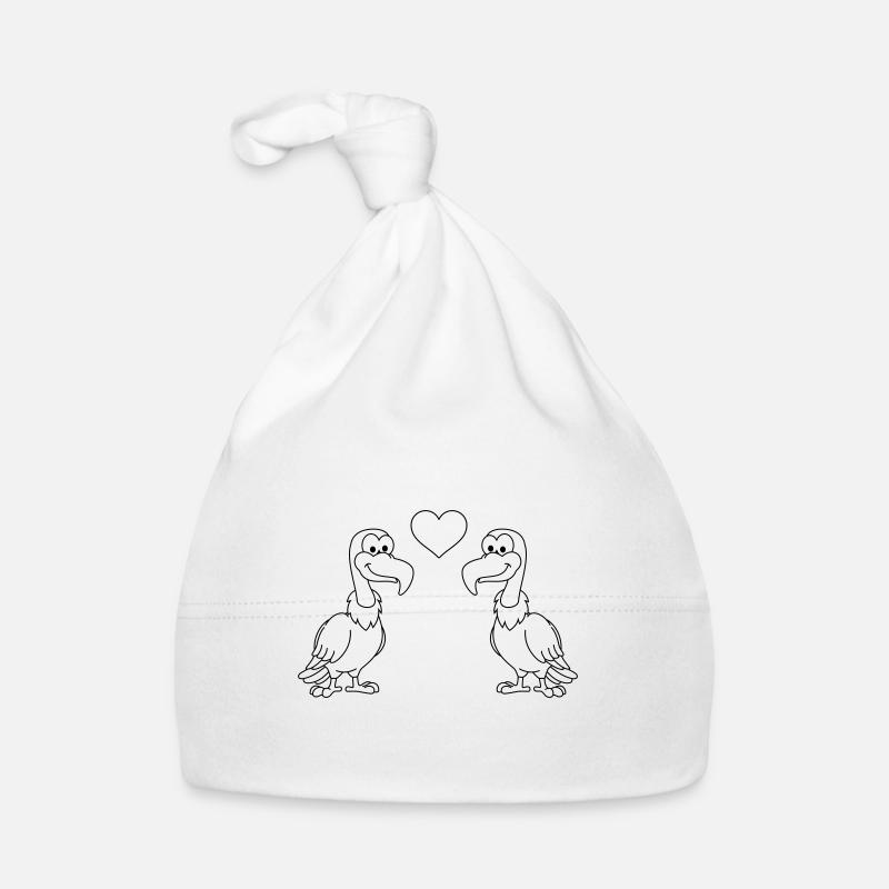 Vulture Comic Couple amour Bonnet bio Bébé