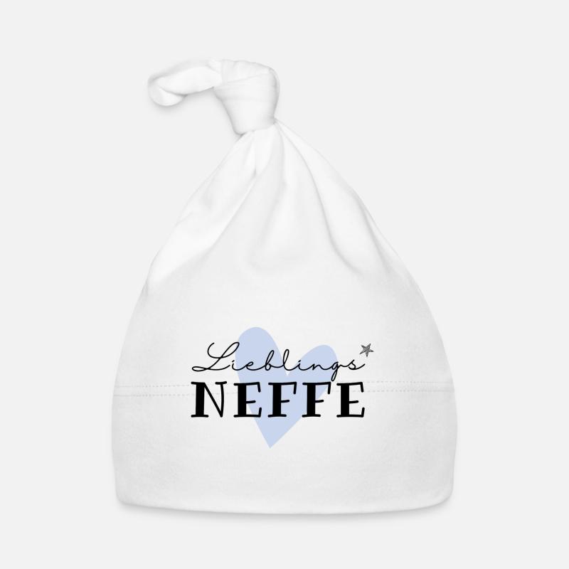 Lieblingsneffe/ bester Neffe / Geburt Baby Bio-Mütze