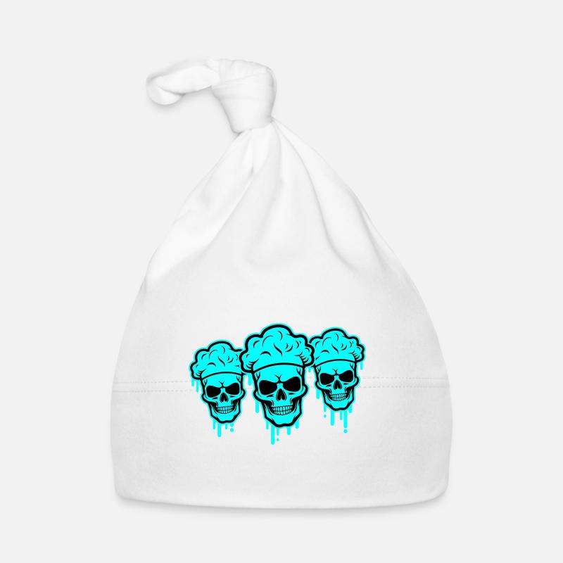 Chef Squelette Bonnet bio Bébé