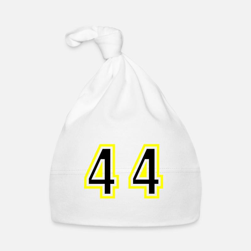 44 Zahl College Baby Bio-Mütze