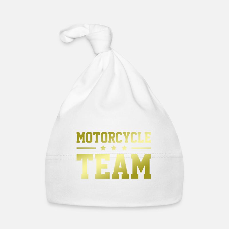 Motorcycle Team Baby Bio-Mütze
