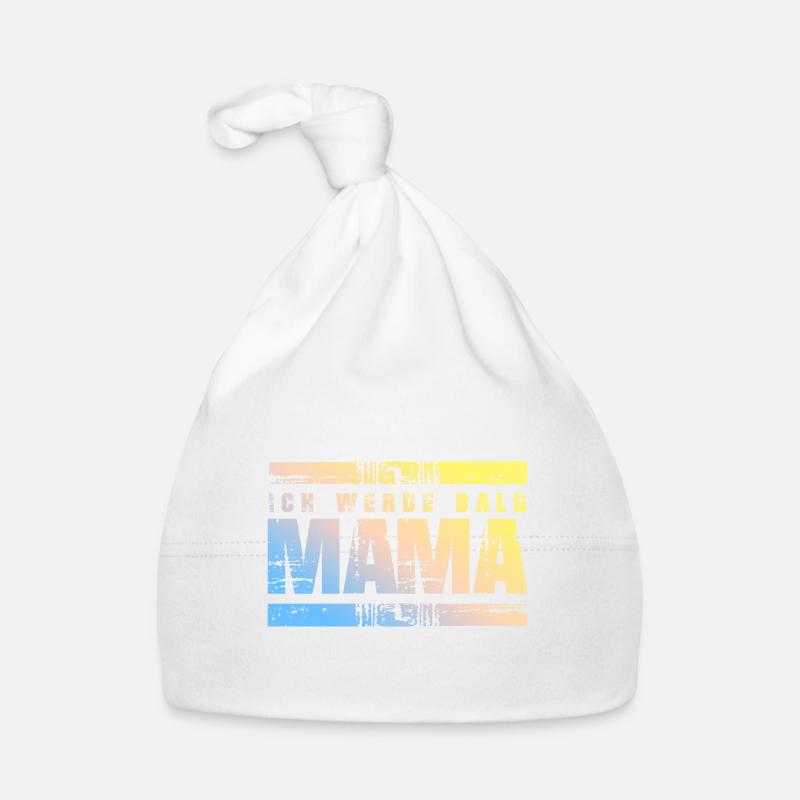 Ich werde Bald Mama Baby Bio-Mütze