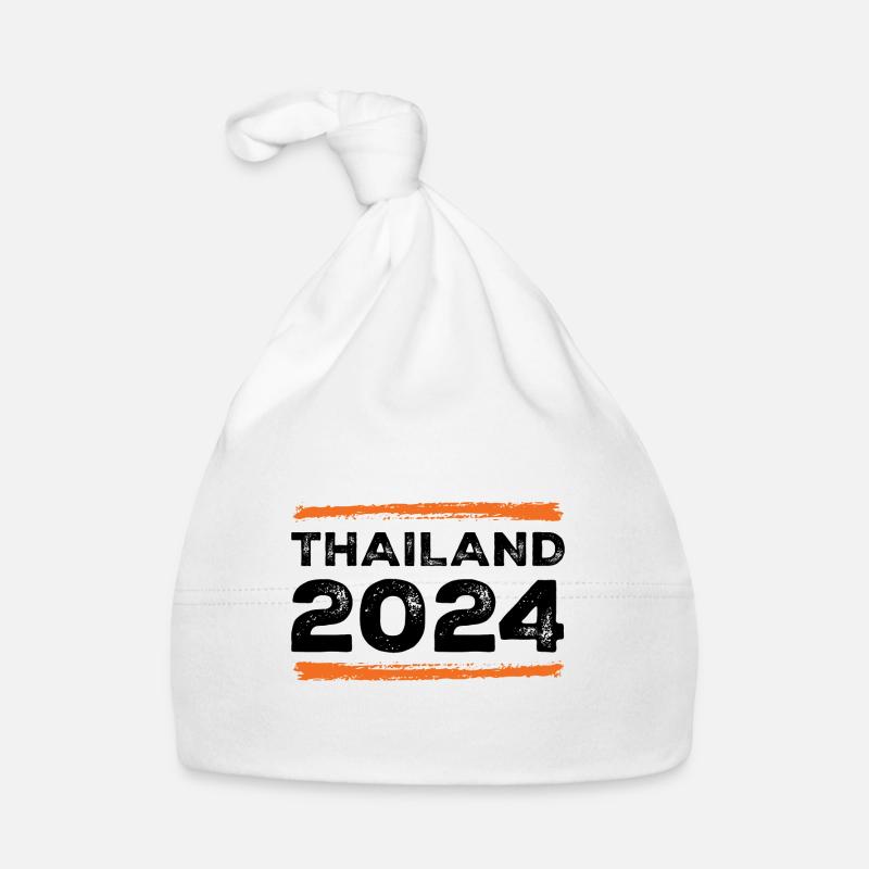 Thailand 2024 Spruch Baby Bio-Mütze