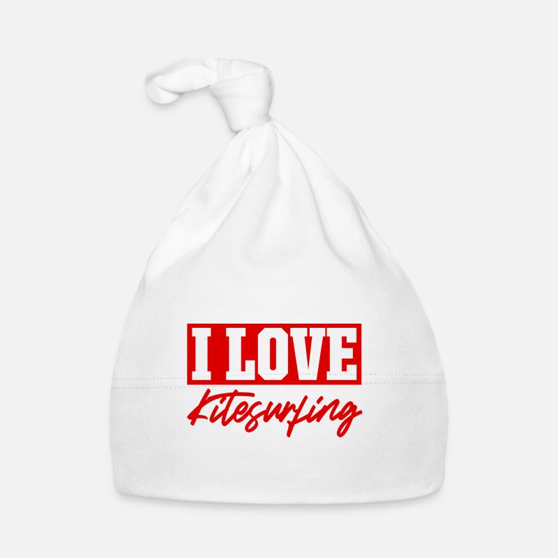 I love kitesurfing Organic Baby Cap