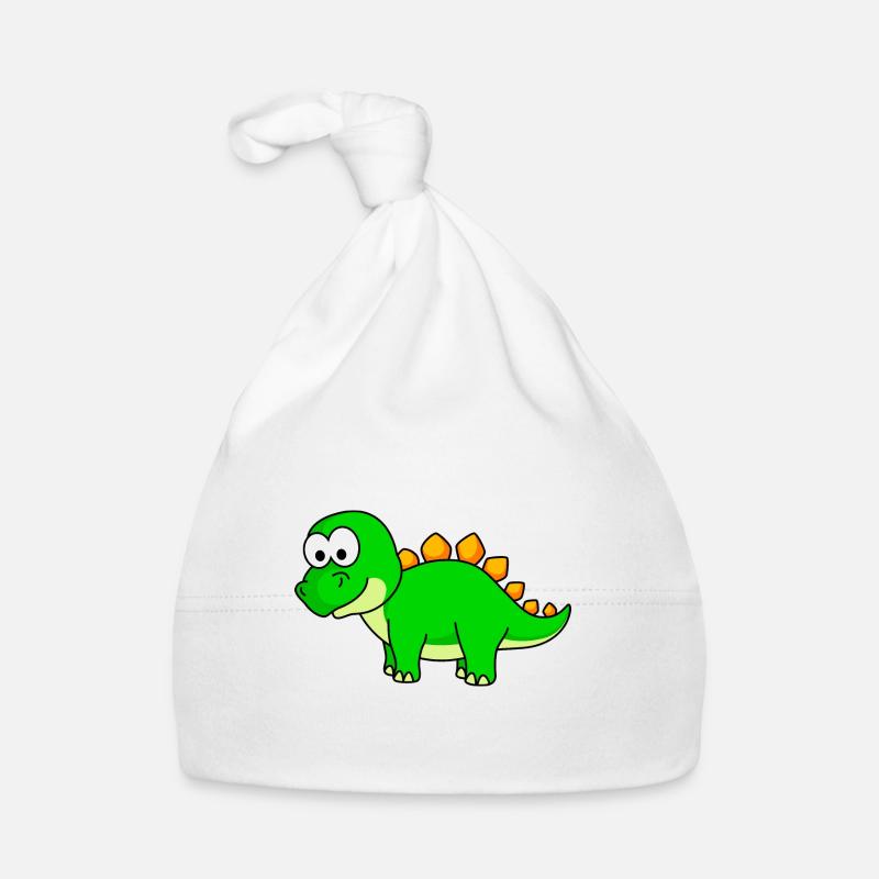 Dinosaure stégosaure Comic Bonnet bio Bébé
