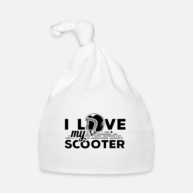 Scooter ride scooter driver scooter driver Organic Baby Cap
