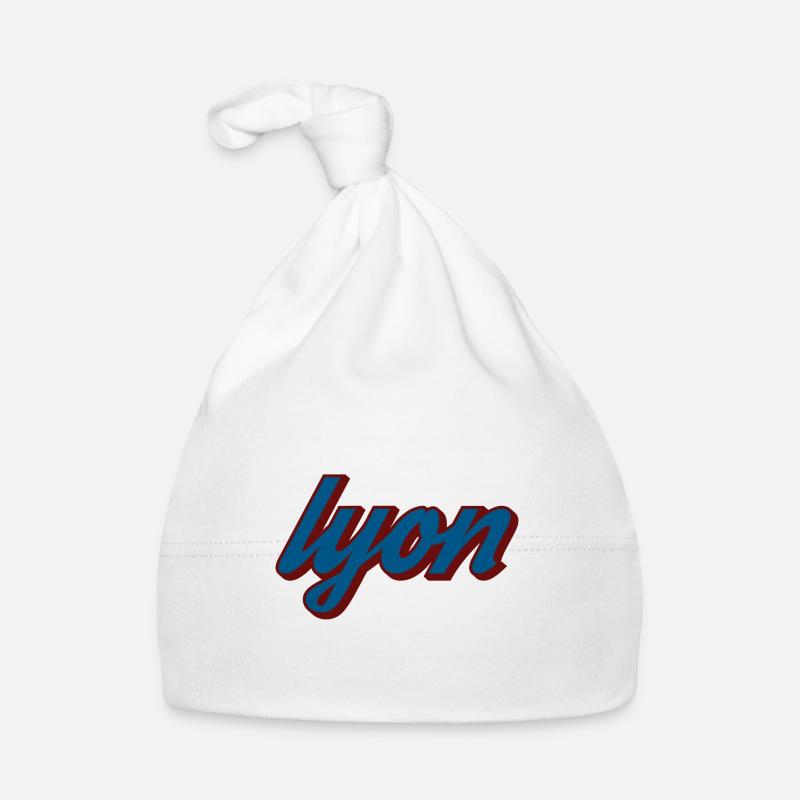 Typographie Vintage Lyon Bonnet bio Bébé