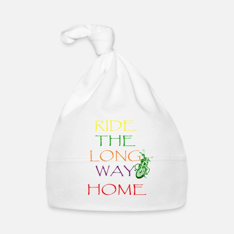 Ride The Long Way Home Baby Bio-Mütze