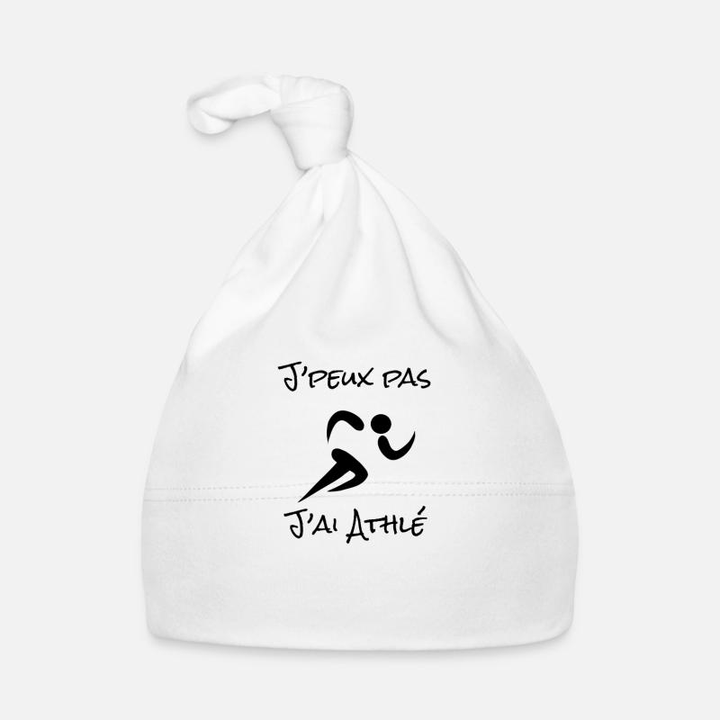 J'peux pas j'ai Athlé Bonnet bio Bébé