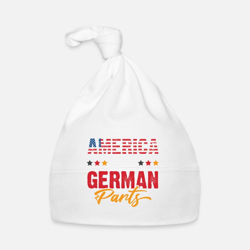 Drapeau allemagne états-unis amérique Bonnet bio Bébé