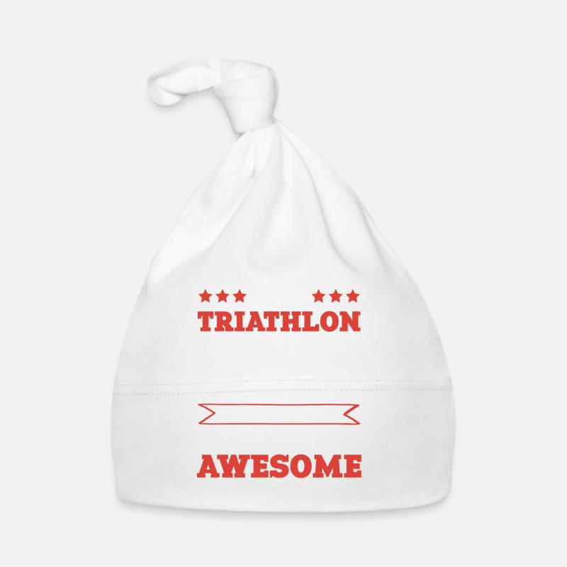 Triathlon papa papa Bonnet bio Bébé