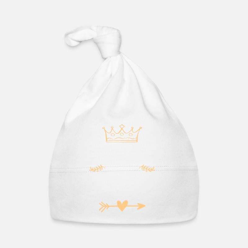 Jésus est roi Bonnet bio Bébé