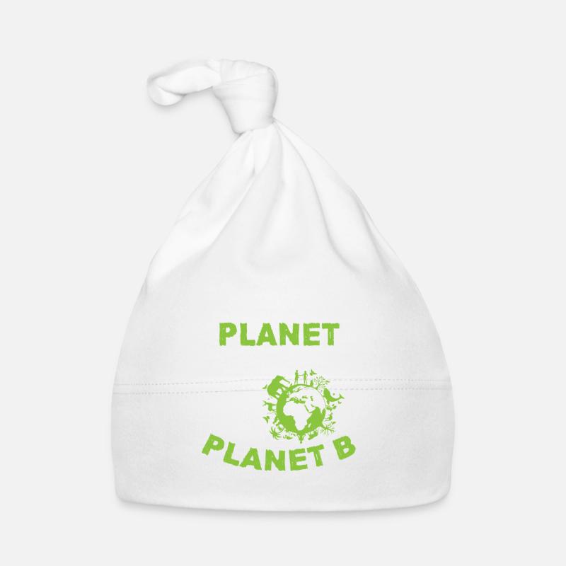 environmental protection planet b Organic Baby Cap