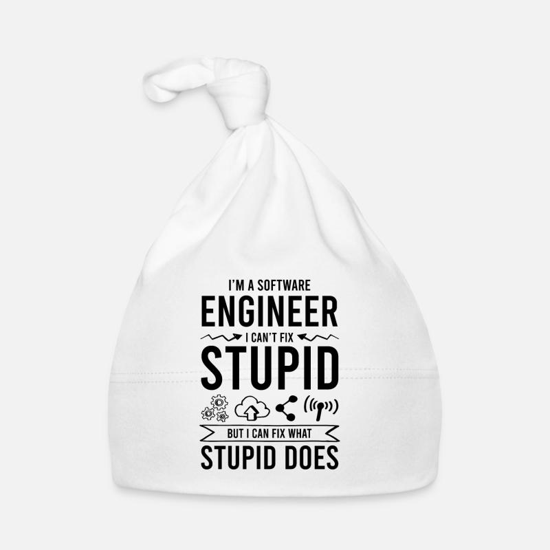 software ingenieur spruch Baby Bio-Mütze