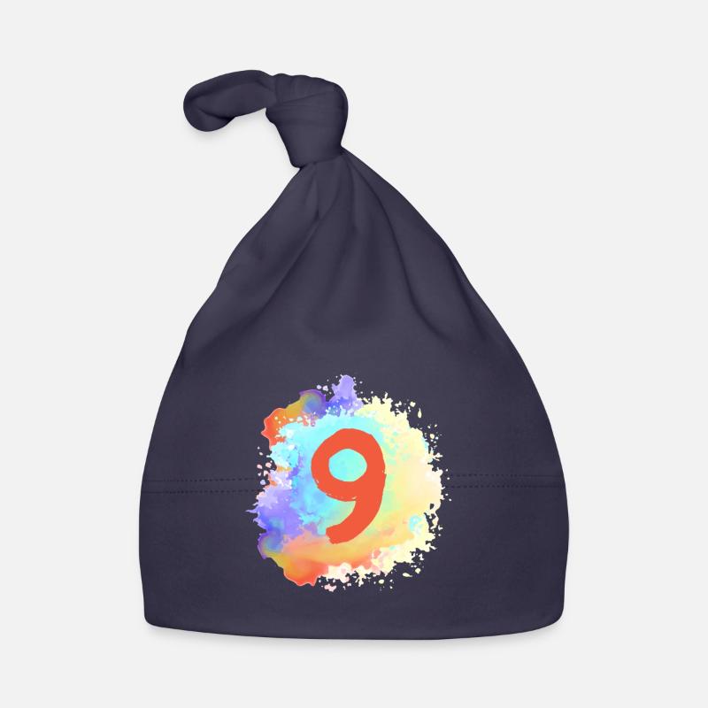 9 nombre de taches Bonnet bio Bébé