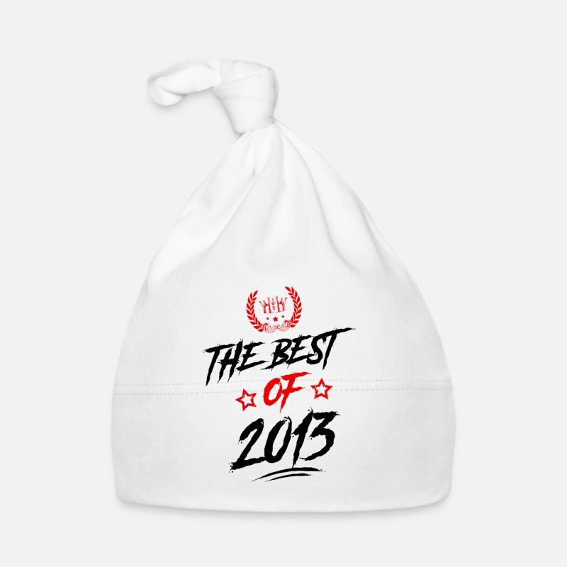 2013 best of - Bonnet bio Bébé - blanc