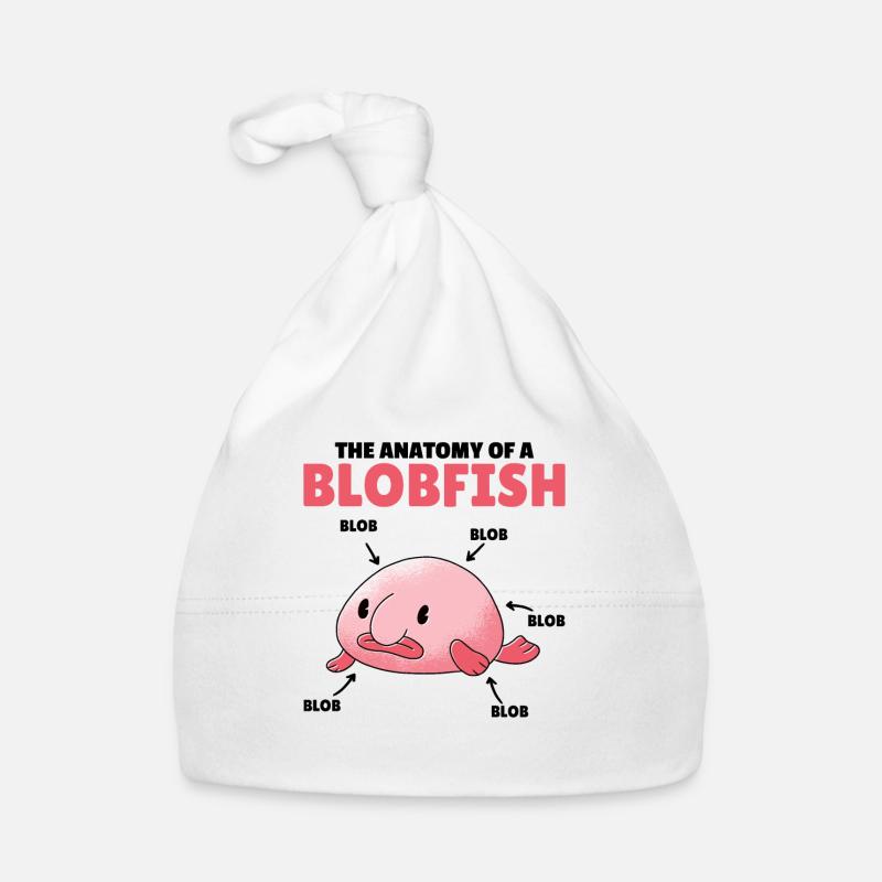 Blobfish Explication Anatomie d’un Blobfish Bonnet bio Bébé