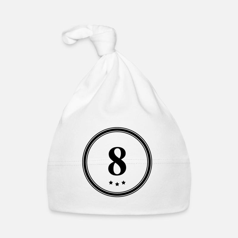 Maillot à 8 chiffres Bonnet bio Bébé
