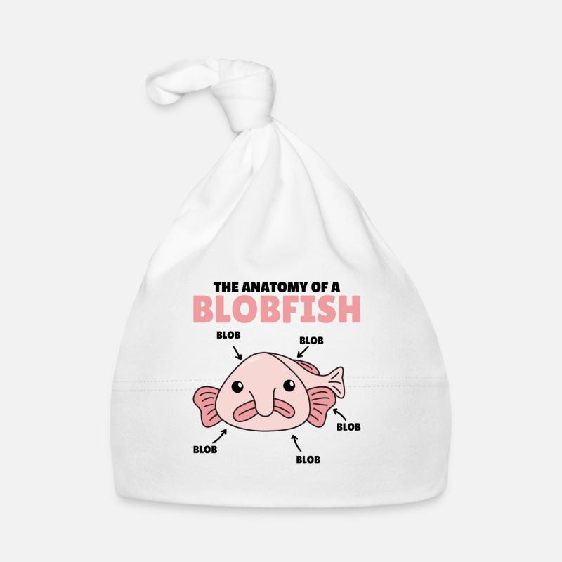 Blobfish Explication Anatomie d’un Blobfish Bonnet bio Bébé