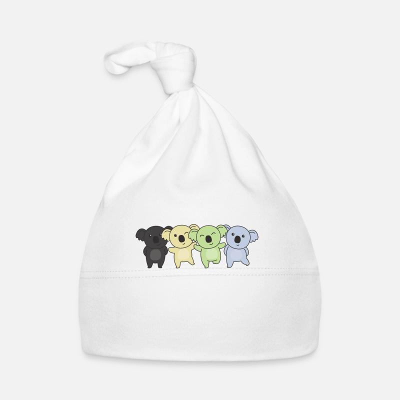 cassgender Flag Pride LGBTQ doux koala Bonnet bio Bébé