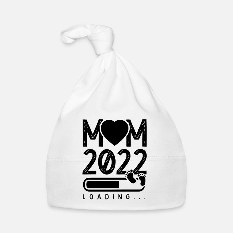 Mom 2022 Loading Baby Bio-Mütze