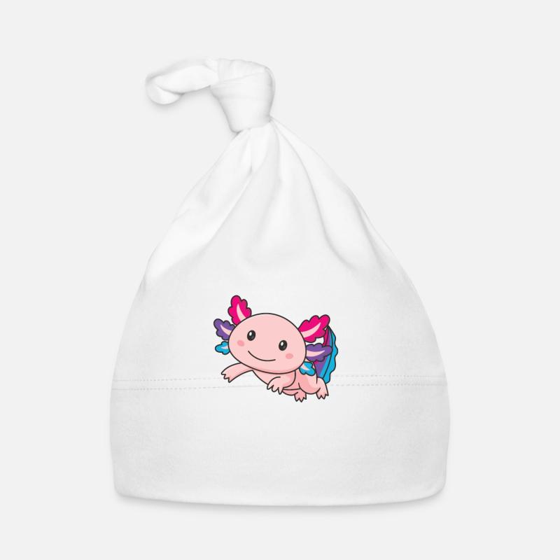 androgyn Flag June Pride LGBTQ Axolotl Baby Bio-Mütze
