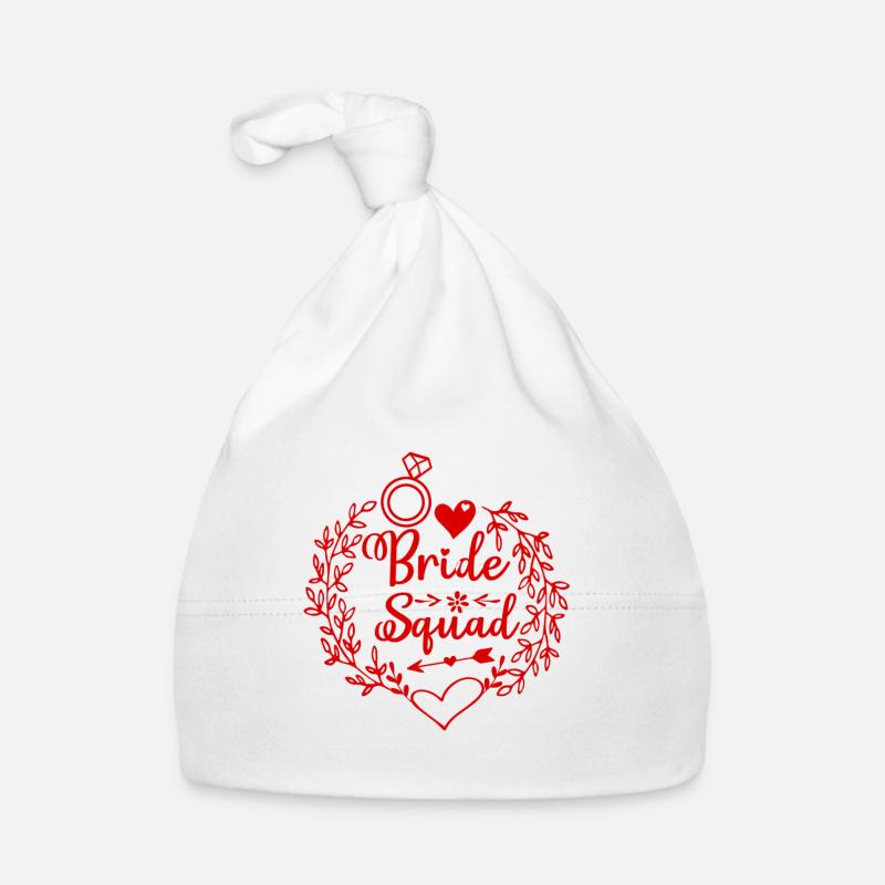 Escouade de la mariée Bonnet bio Bébé