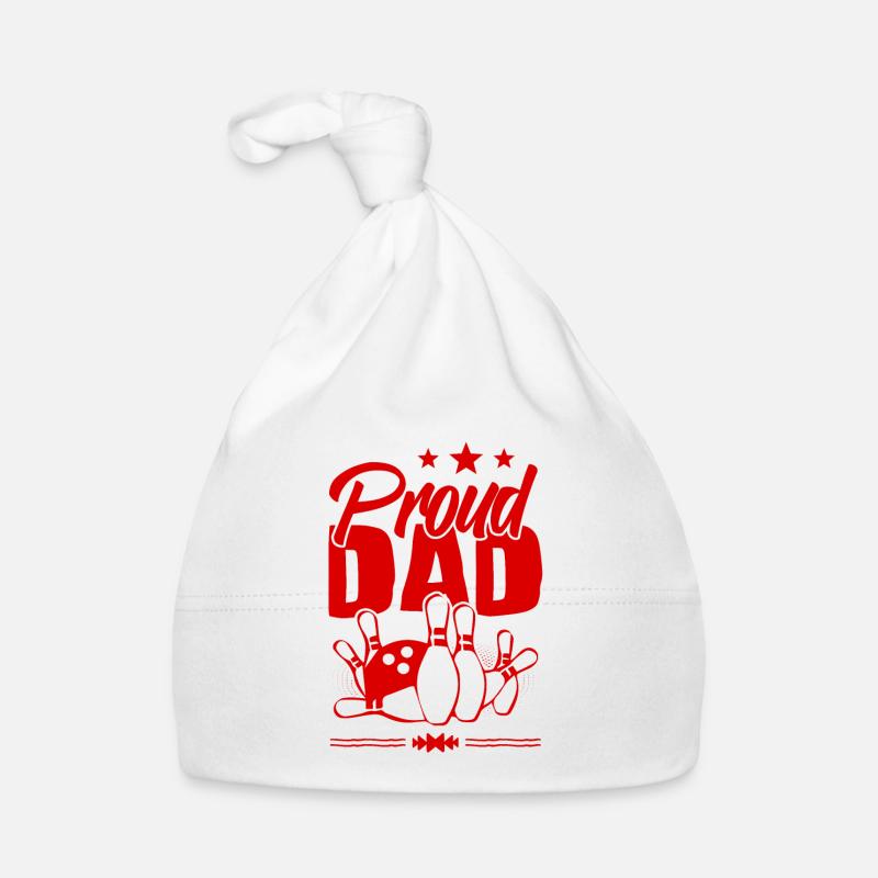 Bowling Dad Organic Baby Cap