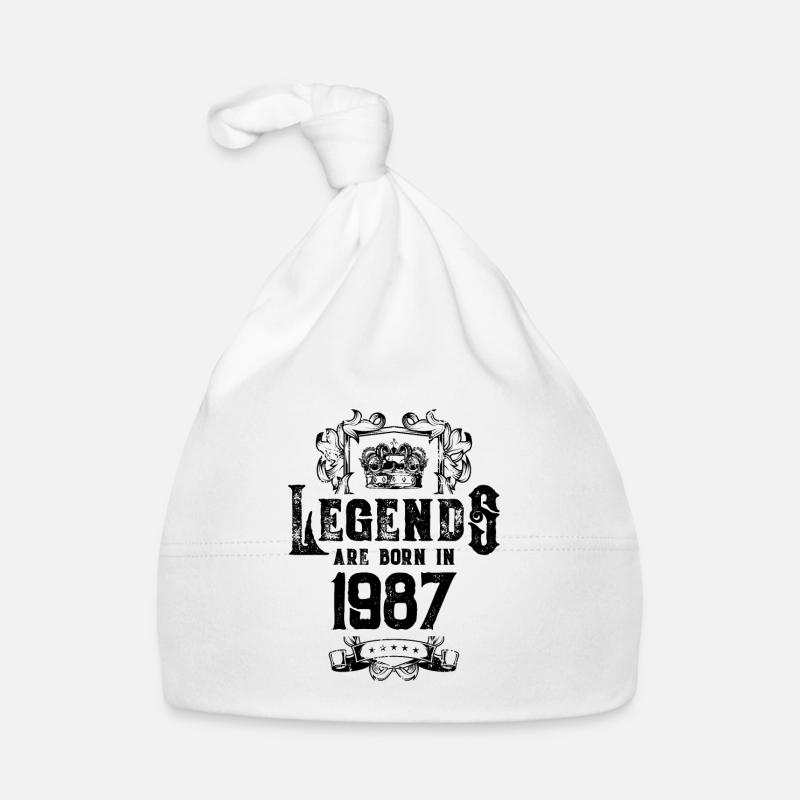 1987 legends geburtstag Baby Bio-Mütze