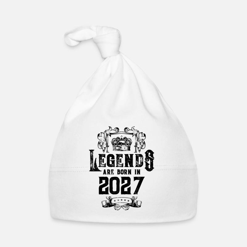 Anniversaire des légendes 2027 Bonnet bio Bébé