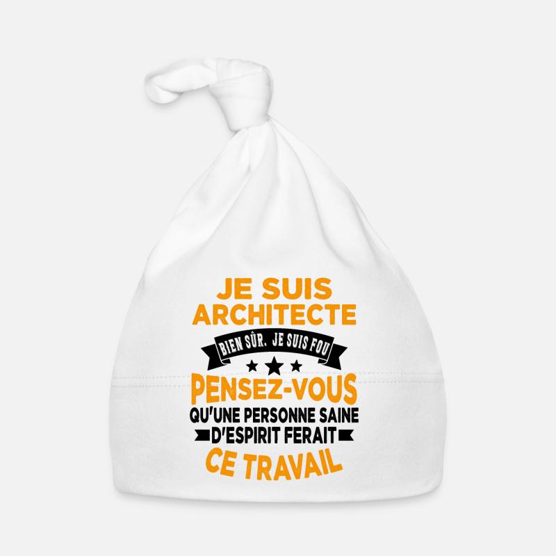 idée cadeau architectes pour un architecte Bonnet bio Bébé
