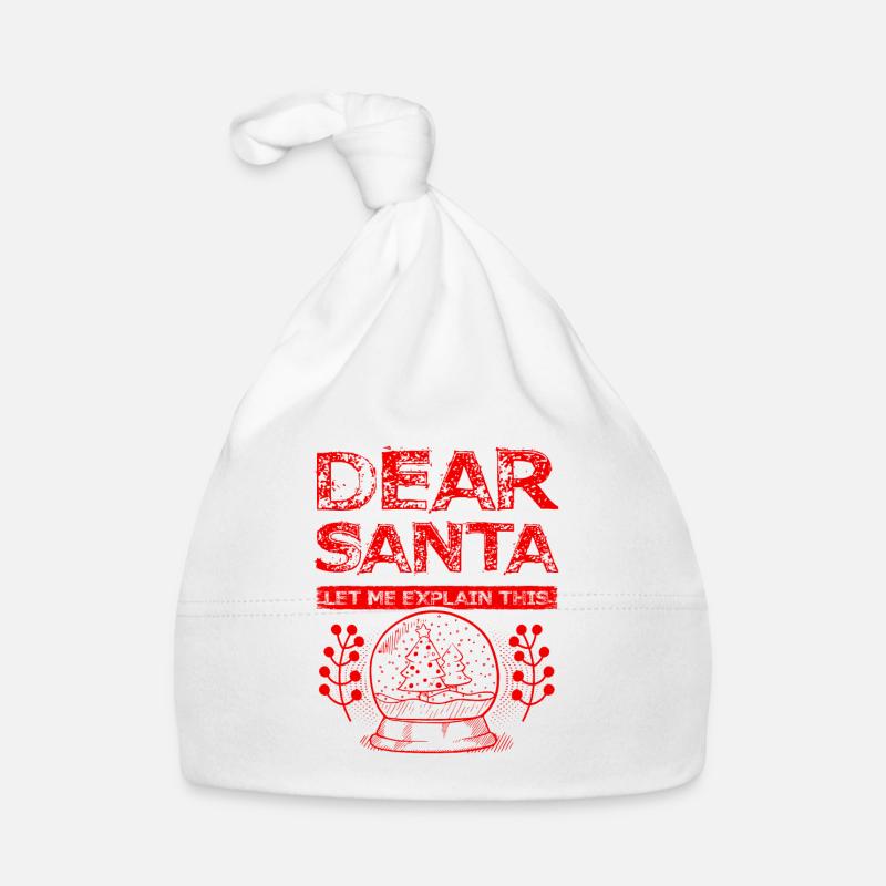 Dear Santa Baby Bio-Mütze