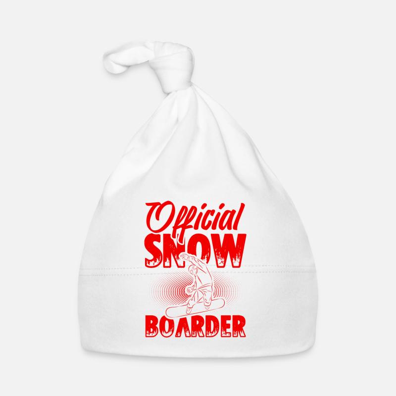 Official Snowboarder Organic Baby Cap