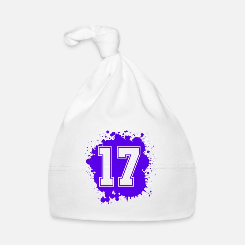 17 Number of blobs Organic Baby Cap