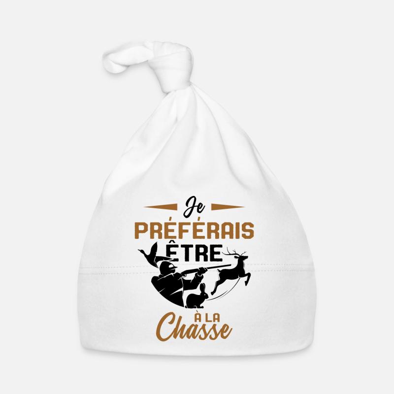 Idée Drôle De Cadeau De Chasse Pour Un Chasseur Bonnet bio Bébé